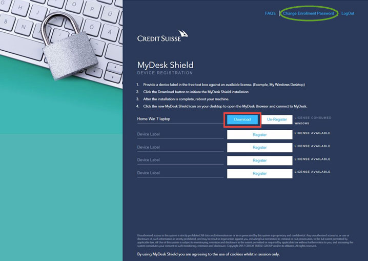 Mydesk Shield Device Enrollment Faq